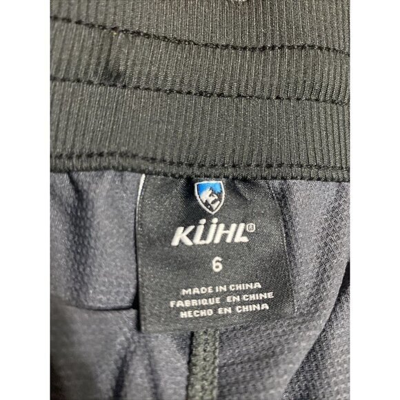 Kuhl womens active wear hiking skirt skort size Small Black lots of pockets! - Picture 2 of 7